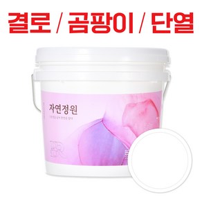 결로방지페인트 자연정원 10kg 항균 곰팡이방지 단열 베란다 실내 친환경 페인트, 화이트, 1개