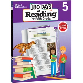 (영문도서) 180 Days of Reading fo Fifth Gade 2nd Edition: Pactice Assess Diagnose Papeback, Shell Education Pub, English, 9798765918074