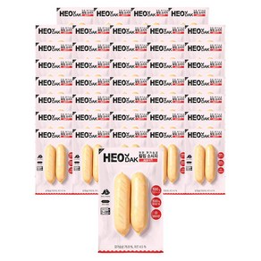 허닭 닭가슴살 소시지 칼집소시지 (그릴후랑크) 매콤치즈, 40개, 100g