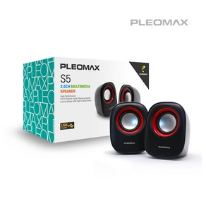 PLEOMAX S5 2채널 USB 스피커