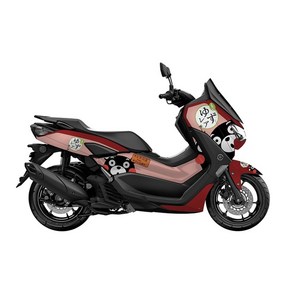 야마하 Yamaha NMAX 125 풀 데칼 스티커 PPF 시트지 전체 보호 필름40, 쿠마, 1개