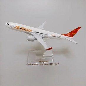 한국 보잉 B747 에어버스 A380 제주 진 트웨이 B737 서울 부산 아시아나 A320 다이캐스트 비행기 모형 16cm, [05] JEJU B737, 1개