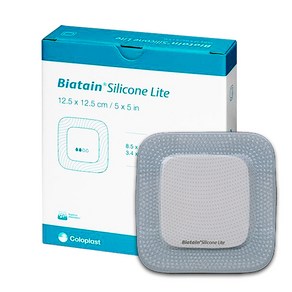 콜로플라스트 바이아테인 실리콘 라이트 12.5 X 12.5 COLOPLAST BIATAIN SILICONE LITE