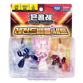 포켓몬스터 몬콜레 레전드 배틀 세트 S22039 뮤가이오가그란돈, 1개