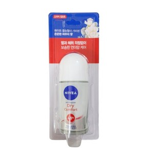 니베아 데오드란트 롤온 드라이 컴포트 롤온타입, 50ml, 1개