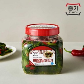 [종가집] 백열무물김치 1.2kg(PET), 1.2kg, 1개