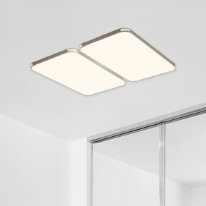 KW LED 초슬림 포인트 시스템 거실등 100W KS 국산 주백색 4000K 방등 전등교체 주방등 플리커프리