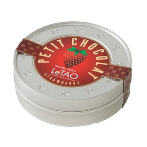 일본과자 홋카이도 한정 LeTAO 쁘띠 쇼콜라 스트로베리 50g, 1개