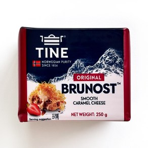 티네 브라운 치즈 오리지널 블럭, 1개, 250g
