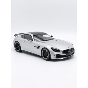 1:18 Minichamps 미니챔프 벤츠 AMG GT-R 다이캐스트 모형자동차, 실버, 1개