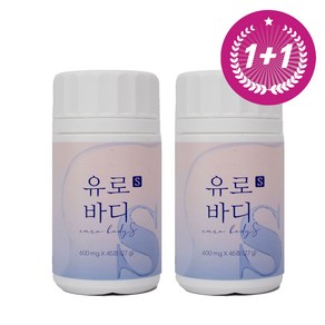 [1+1][유로바디S]유로바디S 정 베르가못 아티초크 600mg X2 대용량 [빠른배송]+, 1세트, 90회분