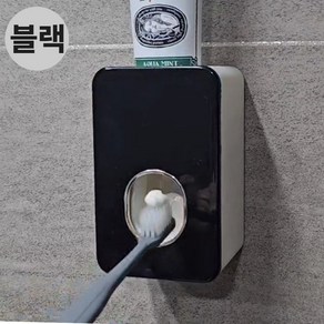 차에르 치약 디스펜서 자동조절 무타공 샤이니블랙 CER-0205, 1개, SHANY 블랙