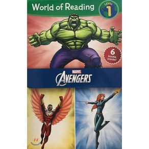 World of Reading Avengers Boxed Set: Level 1 [With E Books]