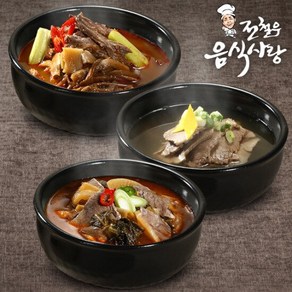 [전철우] 나주곰탕 600g x 2팩 + 장터국밥 600g x 2팩 + 육개장 600g x 2팩, 1개