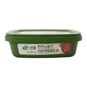 신송 짠맛을 줄인 건강한 양념쌈장 170g, 1개