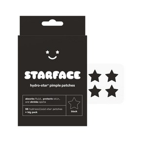 스타페이스 별 모양 스팟 패치 비건 스티커 Starface 96개입