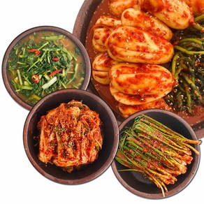 전주 항아리 김치 핑크솔트로 담근 국산 겉절이 배추 알배기 보통맛, 1개, 2kg