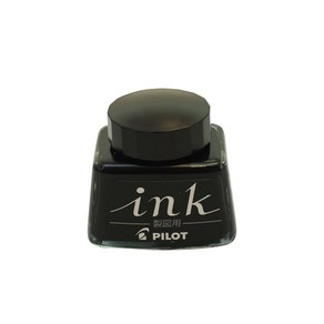 PILOT 파일럿 잉크 제도용 블랙 30ml, 1개