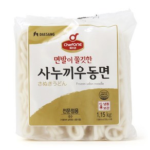 쉐프원 사누끼냉동우동면 230g x 5입대상, 5개