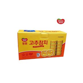 동원참치 고추참치 100g 12개 술안주 통조림