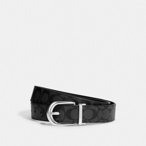 코치 클래식 버클 컷 사이즈 리버시블 벨트 38mm CF276 SVGP Classic Buckle Cut To Size Revesible Bel