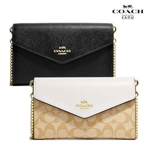 코치 엔밸롭 클러치 크로스 백 CH518 CH204 Envelope Clutch Cossbody [미국LA출발]