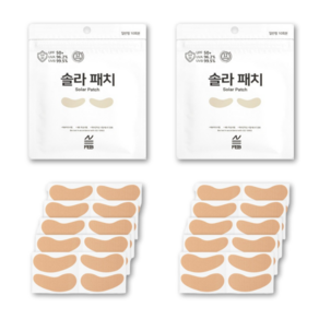 솔라패치 골프 썬패치 자외선차단 패치 햇빛차단 테이프, 일반형 10매+10매, 1개