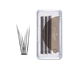 [더분] 부분 속눈썹 VR (123pcs), 10mm, 1개