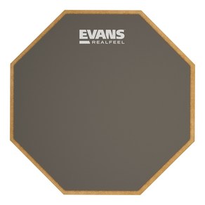 Evans RealFeel Folding Bass Pedal Practice Pad - Kick Drum Practice Pad - Fits Single and Double Pe