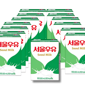 서울우유 멸균우유 200ml x 24개 1박스