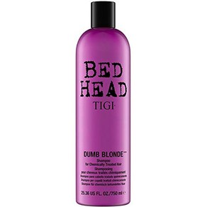 손상된 금발 모발용 TIGI Dumb Blonde 샴푸 베드 헤드 750 ml, 750ml, 1개