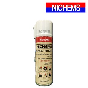 니켐스 니쳄스 NICHEMS 순간접착제 경화촉진제 220ml, 니켐스 순간접착제 경화촉진제 220ml, 1개