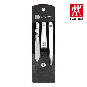 [헹켈] CLASSIC INOX 네일케어 가죽케이스 4종세트(HK97435-604), 1개