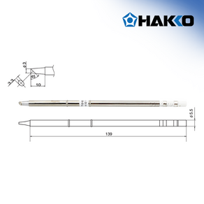 HAKKO T12-BC3 인두팁 FX-951 FM-2027 FM-2028, 1개