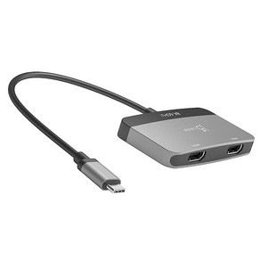 J5ceate 8K USB 타입 C - 듀얼 HDMI 디스플레이 어댑터 싱글 8K60/4K144 또는 4K60 MST 확장 모드 지원 게이머 및 전문가용 윈도우 노트북에 적합