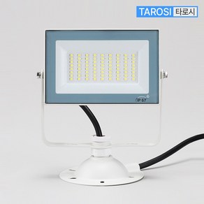 타로시 LED 방수 사각 투광기 창고 간판조명 30W, 화이트/전구색, 1개