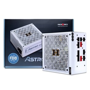 마이크로닉스 ASTRO GD FDB 80PLUS GOLD 풀모듈러 ATX 750W HPM-750GD-F14S