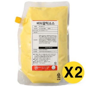 아이엠소스 버터갈릭소스, 2kg, 2개