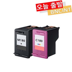 삼성 [사은품 증정] 잉크 INK M180 C180 SL-J1660 J1663 J1665 J1770FW 재생잉크, 검정+컬러 [묶음할인], 1개