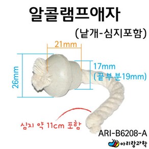 2개입 교체용 11cm 알콜램프 심지 세라믹 애자 세트 화학 부품 실험장치 교구 가열 과학실 키트 과학실험