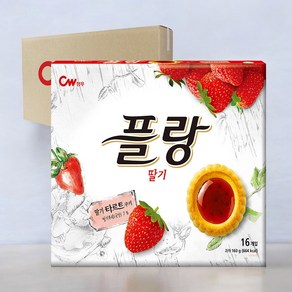 청우 플랑 딸기 160g 8입, 1.28kg, 1개