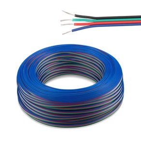 PVC 전선 UL 전선 스피커선 22AWG 4P, 1개