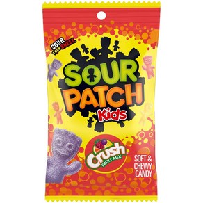 [미국직배송]사워패치 키즈 사워 소프트 & 츄이 캔디 SOUR PATCH KIDS Soft & Chewy Candy, 226g, 1개