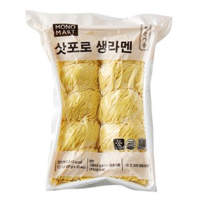 모노 냉동 삿포로 생라면 120g x 10입 1.2kg, 10개