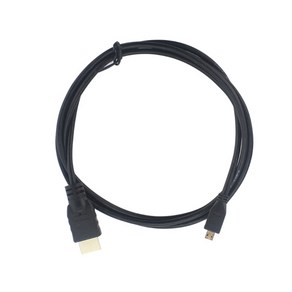 HDMI 호환 Male to Mico HDMI 호환 어댑터 변환기 G5X SX720용 케이블 코드, 1개