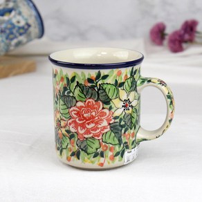폴란드그릇 아티스티나 일자머그 300ml 유니캇u4883, 1개