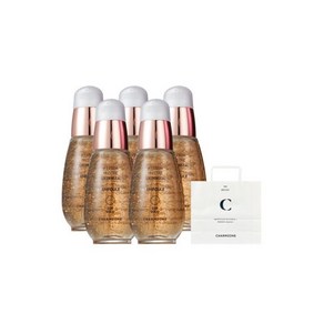 참존 골든실 24K 순금 미백+주름 앰플 30ml 5개 기획 + 쇼핑백 추석 선물, 1개