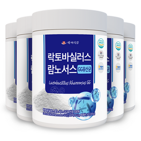 락토바실러스 람노서스 GG유산균 200g HACCP 인증제품, 5개