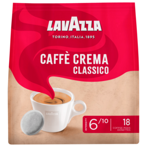 라바짜 Lavazza 파드커피 카페 크레마 클래식, 1개, 18개입