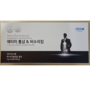 애터미 홍삼&비수리킹, 30개, 3g